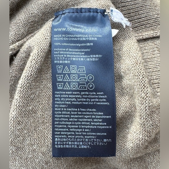 2XL Tommy Hilfiger Argyle Front Pullover - Picture 5 of 7